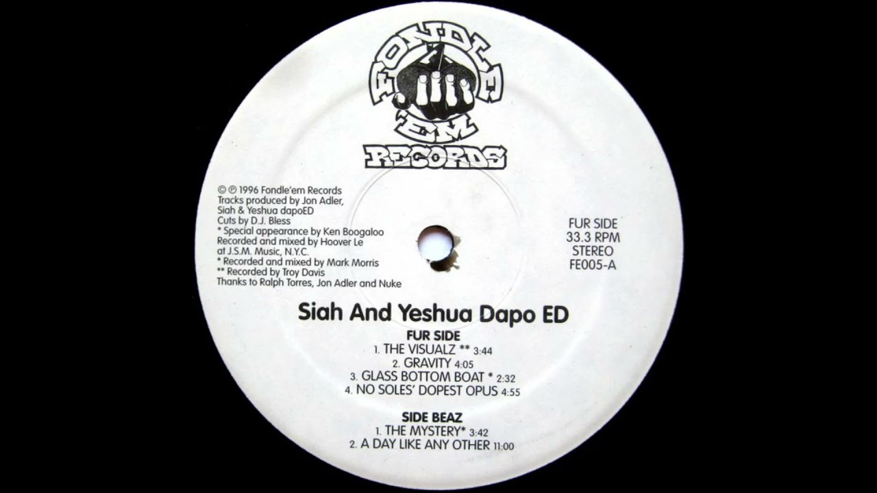 洋楽 [CD] SIAH & YESHUA DAPO ED - The Visualz Siah And Yeshua Dapo ED - The Visualz (1996) - YouTube