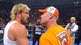 John Cena & Logan Paul Confronts Cody Rhodes & Jey Uso WWE Smackdown 5/30/25
