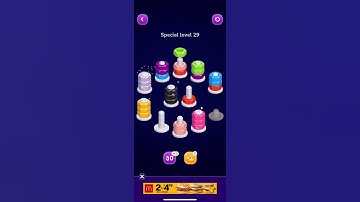 Nut Sort Special Level 29 Solution No Ads