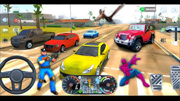 Yellow Taxi Adventures 🚖 | Driving Simulation Fun in Taxi Sim 2022 Evolution