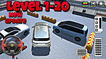 Master of Parking SUV Level 1-20| Driving  Car Parking Game - Android gameplay Redgamer102