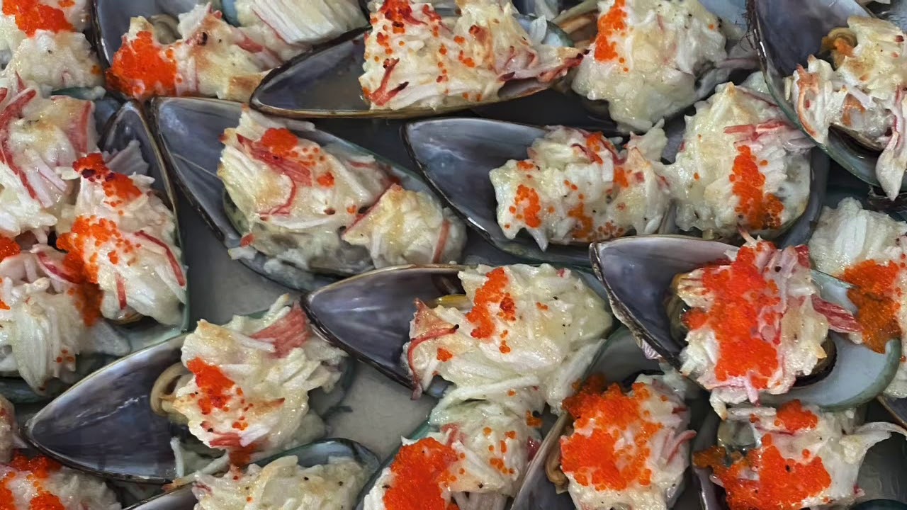 Baked Green Mussels YouTube