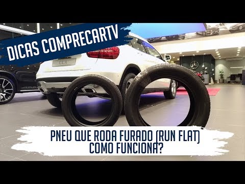 Pneu que roda furado (Run Flat) - Como funciona?