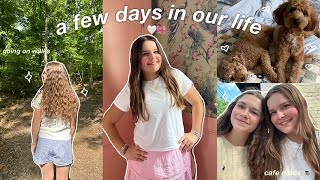 A few days in our lives  | skin care, coffee, being productive, outfits