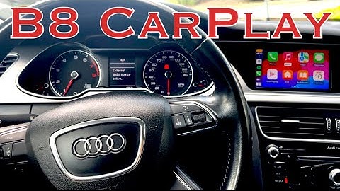 Audi A4 A5 Q5 CarPlay and Backup camera installation #concert #retrofit #repairjose #b8 #diy #part1