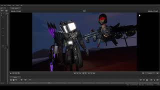 titan tv man vs Obliterator test animation part 2