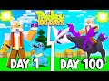 Tm tt 100 ngy minecraft pixelmon  sinh tn siu kh cng ngi bn ch ct saiky 