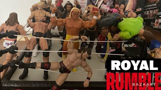 20 man royal rumble match. WWF ROYAL RUMBLE 3/3. #wweactionfigures