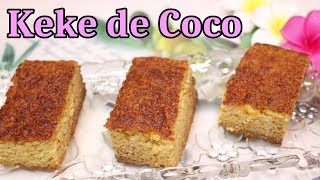 Keke de coco y miel de abeja,sin harina ( opciones low carb )