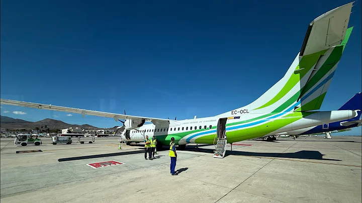 Binter Canarias - ATR 72-600 - FULL FLIGHT from Gran Canaria to Tenerife