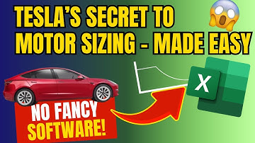 Automatic Calculation | 40 | Electric Motor Sizing Based on Vehicle Dynamics