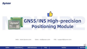 Bynav M21/M22 | Powerful RTK/INS High-precision Positioning Module | Introduction