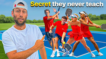 15 minutes of pickleball lessons from the world’s best players