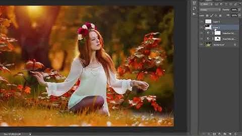 Autumn Color Effect  soft light look