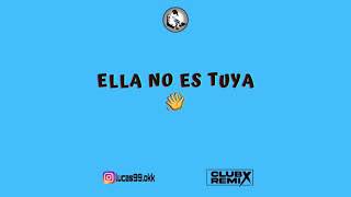 Myke Towers, Nicki Nicole - Ella No Es Tuya (Lukiitaah DJ)