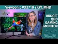 Is The CHEAPEST QHD Gaming Monitor Any Good? - Viewsonic VX2718-2KPC-MHD Review (27", 1440p, 165Hz)