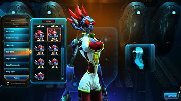 Wildstar Character Creation - Dominion - Female Mechari