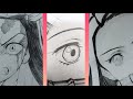 #Shorts 【禰豆子】シャーペンで丁寧に描いてみた【鬼滅の刃イラスト】【Demon slayer】Kimetsu No Yaiba