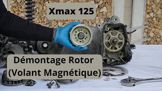 Comment Démonter et Remonter son Volant Magnétique (Rotor) sur Xmax 125 (2006-2020) Part.1 [Tuto 24]