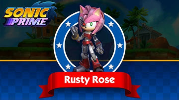 Sonic Dash - Rusty Rose Unlocked and Fully Upgraded New Sonic Prime Event Update - All Characters