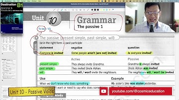 Destination B1 Unit 10 Passive 1