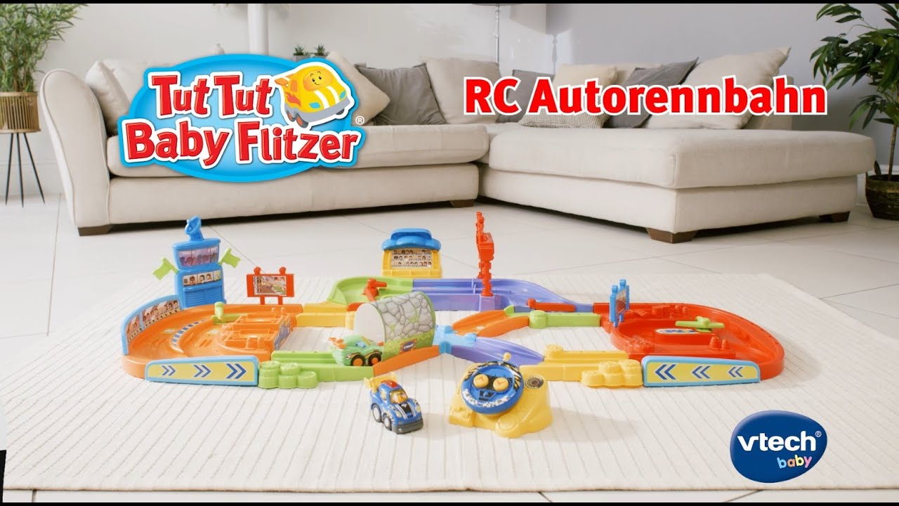 Vtech Auto Tut Tut Baby Flitzer- RC-Autorennbahn - TV-Spot von VTech - YouTube