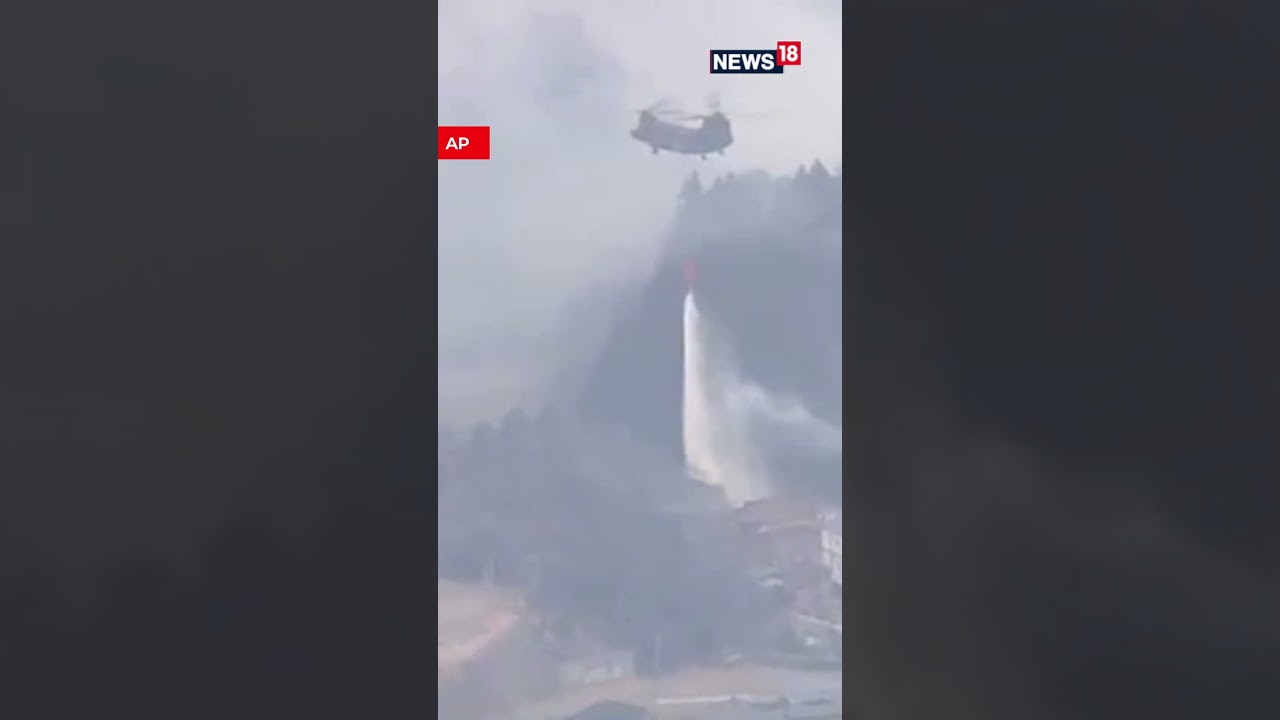 Japan Fights A Forest Fire That Has Damaged Dozens Of Homes And Caused Hundreds To Evacuate N18S