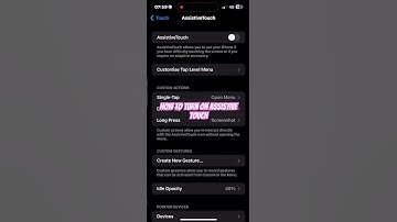 How to turn on assistive touch!#iphone #assistivetouch #howto #tutorial #reachto1000subs