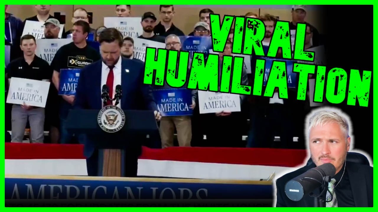 JD Vance Suffers VIRAL HUMILIATION As Crowd GOES SILENT & Trump SETS HIM UP TO FAIL! | Kyle Kulinski