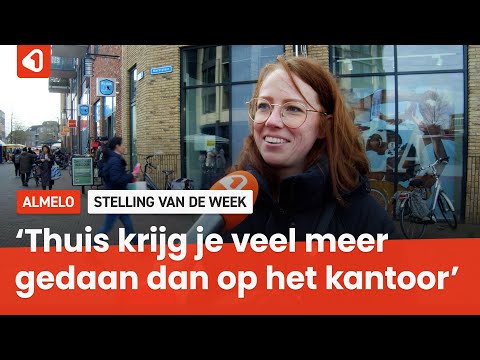 Dit is hoe Almeloërs over thuiswerken denken | Stelling van de week