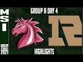 UOL vs RNG Highlights | MSI 2021 Day 4 Group A | Unicorns of Love vs Royal Never Give Up