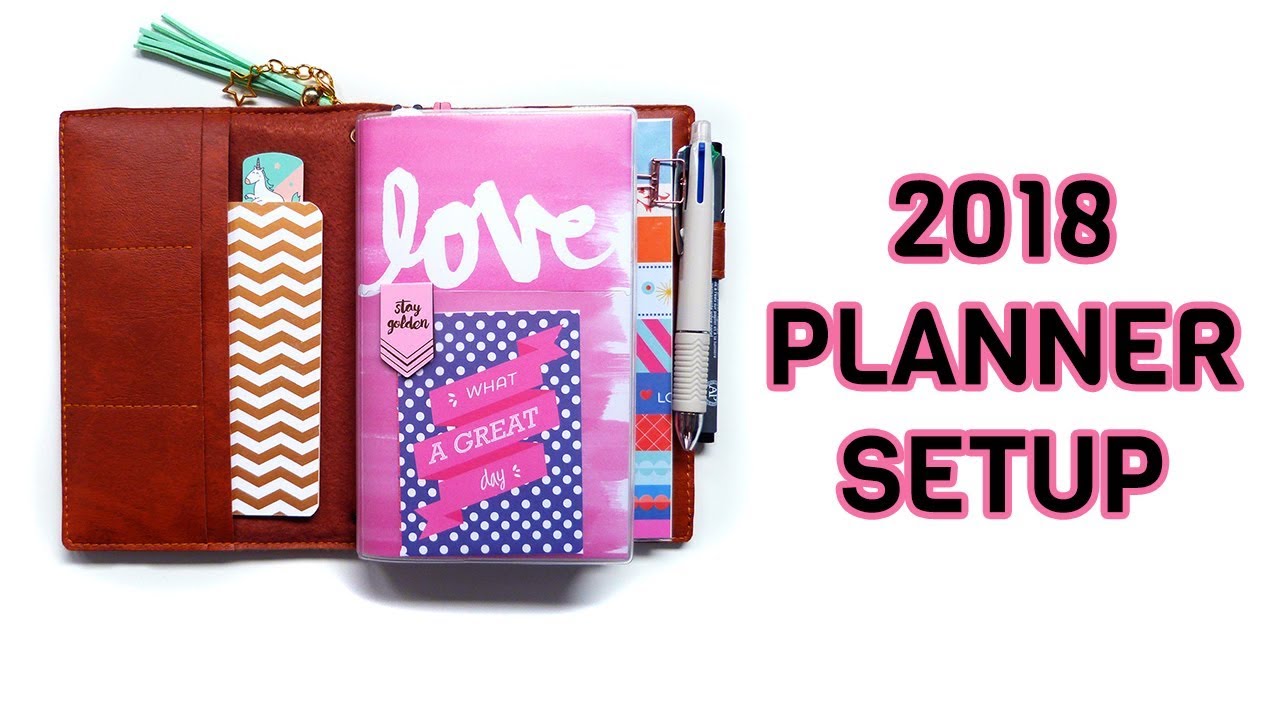 2018 Planner Setup | Jibun Techo + Prepping for the new year