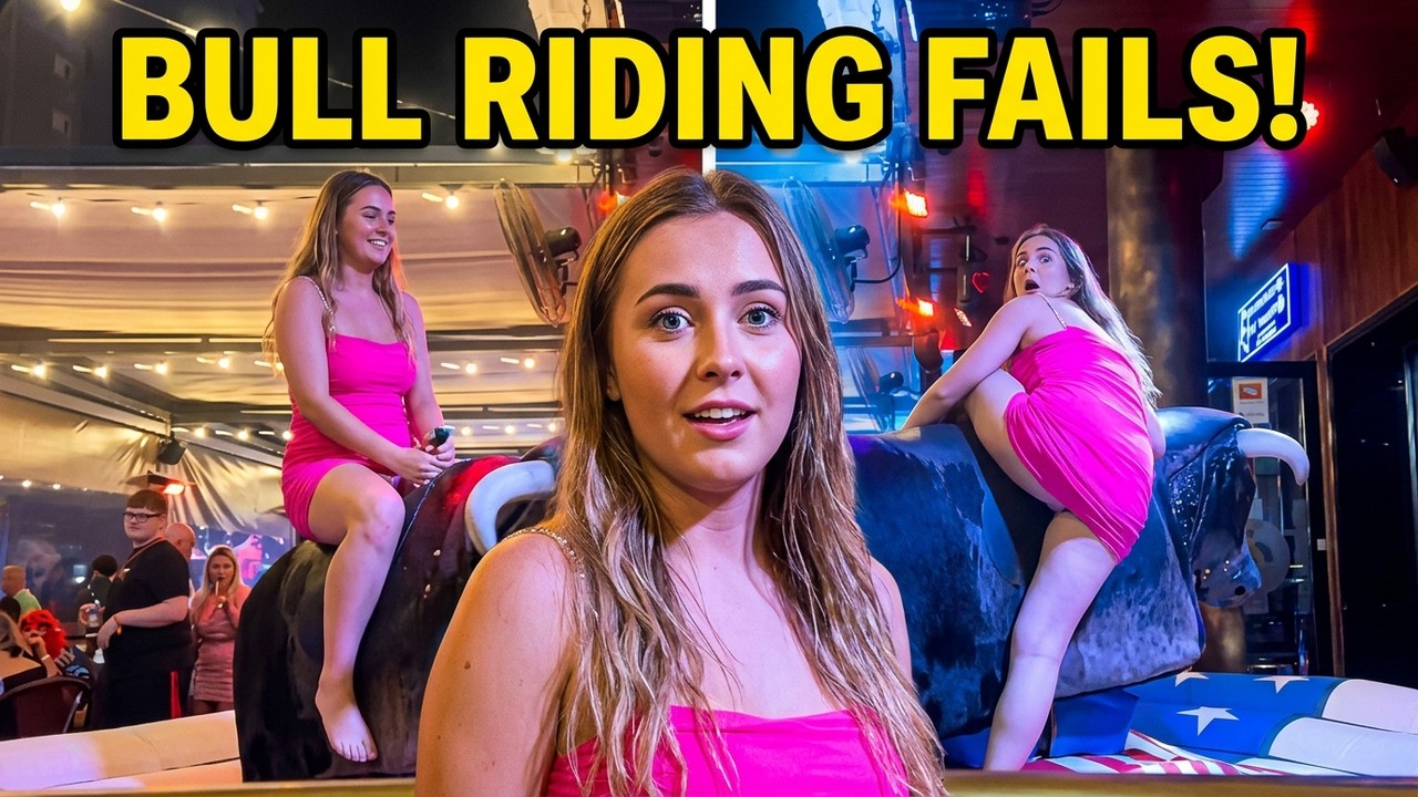 Bull Racing Fail Benidorm Bull Riding | Epic Fails Compilation - YouTube
