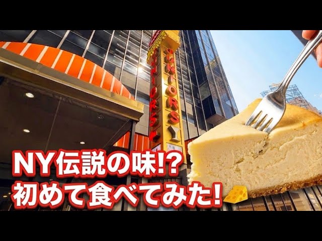 NY Specialty] Legendary Cheesecake & Massive Meaty Sandwich