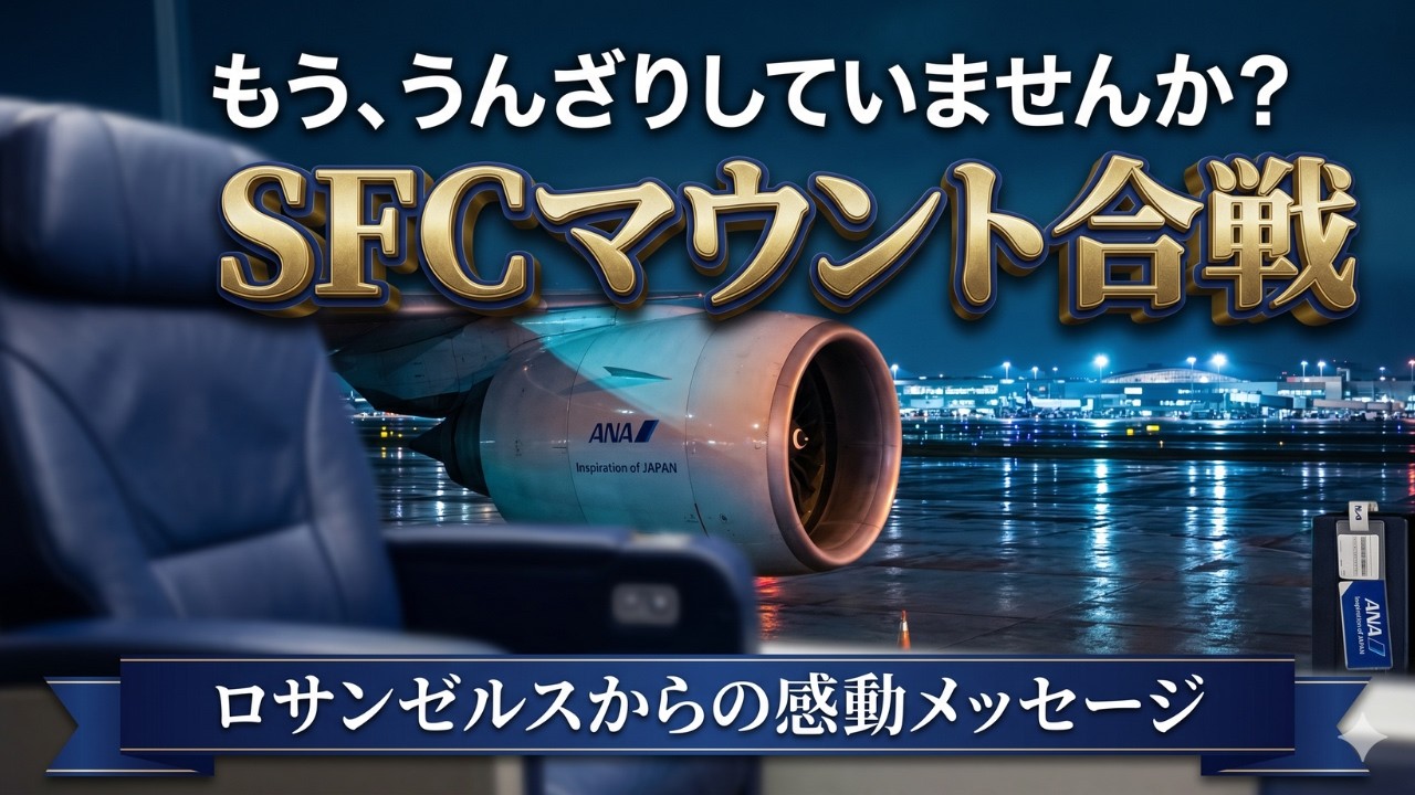 SFC改定論争に終止符を!ロスからの手紙と、心を救う「爆笑ビデオ」