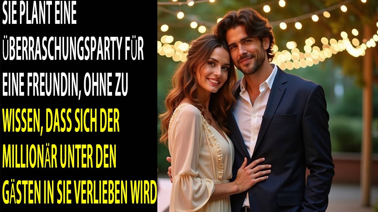 Sie plante eine überraschungsparty – nicht wissend, dass ein millionär unter den gästen sie liebte