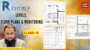 LEVELS, FLOOR PLANS & MONITORING - REVIT MEP (CLASS 6)
