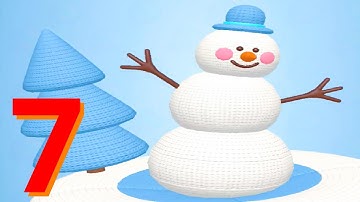 ⛄ Woolscape 3D 🧶 GAMEPLAY Part 7 Levels 41-46 (Android, iOS)