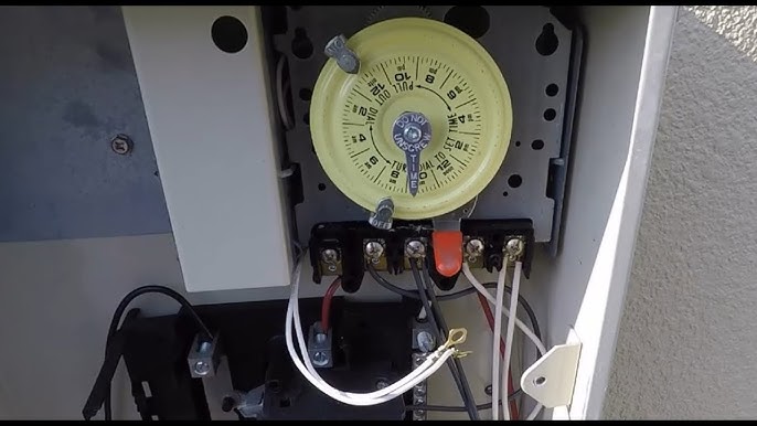 How to remove the knob on an Intermatic auto shut-off timer. 