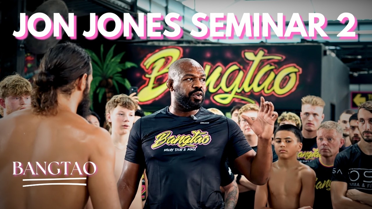 Jon Jones Returns to Bangtao MMA! Seminar 2 | Ep 1 | UFC GOAT & Heavyweight Champion of the World