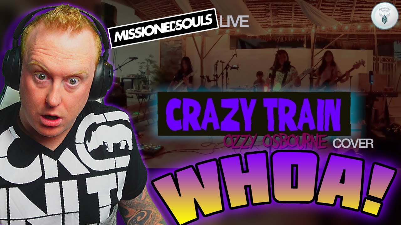 MISSIONED SOULS Прекрасный кавер на песню Оззи Осборна «Crazy Train» ПЕРВАЯ РЕАКЦИЯ