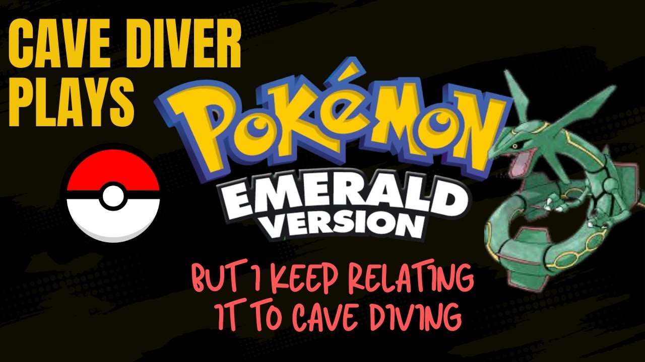 Cave Diving Biologist Plays Pokémon Emerald (HUNTING MY FIRST SHINY!)