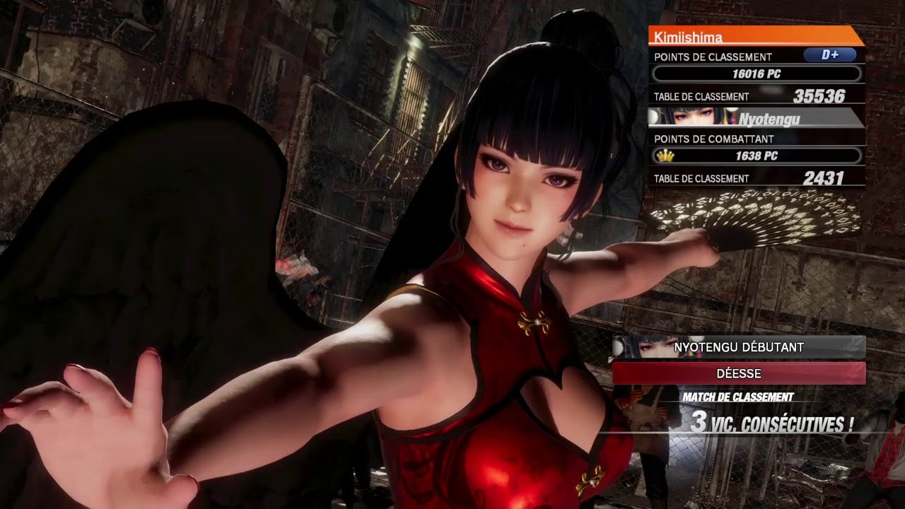 Dead Or Alive 6 Nyotengu Vs Honoka 2 Random Duel After 1 Month