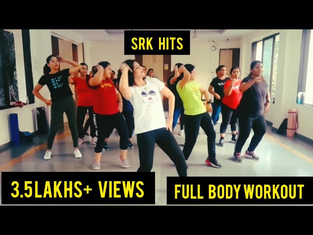 20-Mins SRK 90s Hit Mix Full Body Workout | Easy Daily Workout | 250-300 calories burn🔥🔥 class=