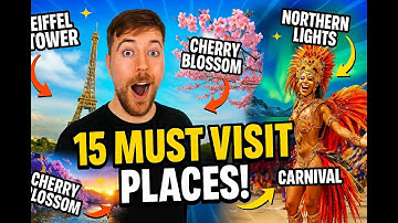 15 Dream Destinations You Have To Visit Before You Die – Top Bucket List Travel Spots!