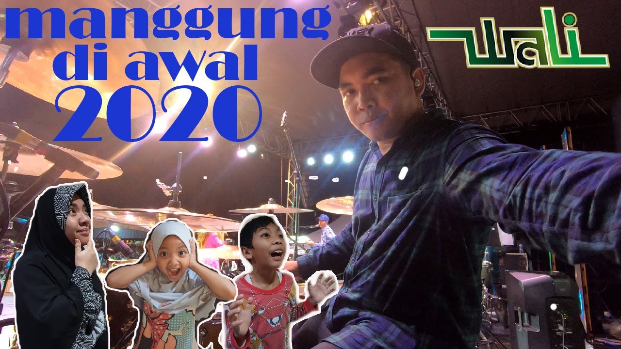 wali band manggung pertama di awal tahun 2020