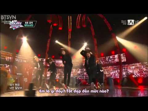 [Vietsub] 140213 Mnet Mcountdown Comeback - Boy In Luv - BTSVN.COM SubTeam