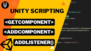 Unity Scripting: Get Reference to Components and Useful Tips