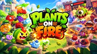 Plants on Fire Gameplay | Crazy 3-Minute PvP Tower Defense Battles! screenshot 5