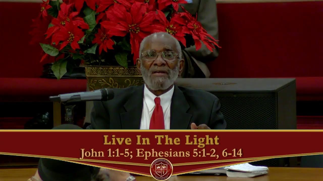 Mount Olive COGIC Sunday School 12252022 YouTube